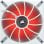 Corsair ML140 LED ELITE Premium 140 mm Ventilador Blanco PWM Levitación Magnética LED Rojo