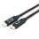 USB-C Kabel Equip 128347 2m 5Gbps 60W Schwarz doppelt geschirmt