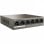 Tenda TEF1106P-4-63W Switch Ethernet PoE 6 porte 10/100Mbps 63W