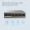 Tenda TEF1106P-4-63W Switch Ethernet PoE 6 porte 10/100Mbps 63W
