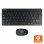 UNYKAch Pack Teclado MK288 + Ratón Wireless Disposición en Portugués