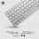 HP 970 Teclado Inalámbrico Bluetooth Plata