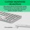 HP 970 Teclado Inalámbrico Bluetooth Plata