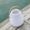 Lumisky Mini May Play Altoparlante Bluetooth LED Bianco/Grigio 23 cm