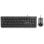 NGS Cocoa Kit Teclado Multimedia Azerty Francés + Ratón 1000 DPI USB Negro