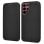 Cool Case Flip Cover Elegance Noir pour Samsung Galaxy S22 Ultra S908