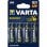 Varta Energy Piles alcalines AA Pack 4 unités