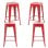 Packs Taburetes Bajos - Pack 4 Taburetes Torix Bajos - Rojo