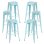 Packs Taburetes Altos - Pack 6 Taburetes Torix Altos - Azul Cielo