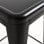 Packs Taburetes Bajos - Pack 6 Taburetes Torix Bajos - Negro Mate