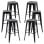 Packs Taburetes Altos - Pack 6 Taburetes Torix Altos - Negro Mate