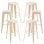 Packs Taburetes Altos - Pack 6 Taburetes Torix Altos - Beige