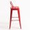 Packs Taburetes Altos - Pack 6 Taburetes Torix Respaldo - Rojo