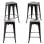 Packs Taburetes Bajos - Pack 4 Taburetes Torix Bajos - Negro