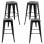 Packs Taburetes Altos - Pack 4 Taburetes Torix Altos - Negro Mate