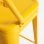 Packs Taburetes Altos - Pack 6 Taburetes Torix Respaldo - Amarillo