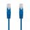 Nanocable Cable de Red RJ45 UTP Cat.6 25cm Azul