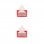 Cabo de Rede Nanocabo RJ45 UTP Cat.6 25cm Vermelho