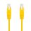 Cavo di rete Nanocable RJ45 Cat.6 UTP 25cm Giallo rame OFC