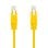 Câble réseau Nanocable RJ45 Cat.6 25cm UTP jaune cuivre OFC