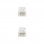Nanocable Netzwerkkabel RJ45 UTP LSZH Cat.6A 25cm Weiß
