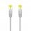 Nanocable Netzwerkkabel RJ45 SFTP LSZH Cat.6A 25cm Grau