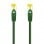 Nanocable Netzwerkkabel RJ45 SFTP LSZH Cat.6A 25cm Grün