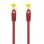 Nanocable Cable de Red RJ45 SFTP LSZH Cat.6A 25cm Rojo