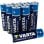 Pacote Varta Long Life 12 pilhas alcalinas AA LR03