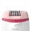 Philips Satinelle Essential BRE255/00 Epilierer Pink, Weiß