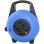 Enrouleur de câble Silver Electronics 4 prises Schuko 10m bleu