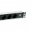 Equip Regleta Alimentación Rack 19" 1U 7x Schuko + 2x USB Aluminio Negra