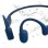 Auriculares Shokz OpenRun inalámbricos Bluetooth deportivos con cancelación de ruido y protección IP67 azul