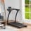 Homcom Cinta de Correr y Andar Plegable con 12 Programas Velocidad hasta 14 Km/h