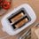 Cecotec Toast&Taste 9000 Double White Tostador 2 Ranuras 980W Blanco