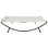 Vidaxl Tumbona Doble De Exterior De Tela Color Crema