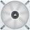 Corsair ML140 LED ELITE Premium Ventola bianca da 140 mm LED bianco a levitazione magnetica PWM