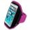 Coole universelle Neopren-Sporthülle in Pink für Smartphones 6"-6,7"