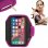 Coole universelle Neopren-Sporthülle in Pink für Smartphones 6"-6,7"