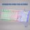 Mars Gaming MK220 Teclado Gaming Blanco H-MECH Layout Portugués