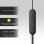 Cuffie Bluetooth Sony WI-C100 nere