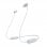 Cuffie Bluetooth Sony WI-C100 bianche