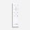 Universal Blue KAI 5019 Ventilador de Techo Aspas Ocultas con Luz LED y Mando WiFi 59W Blanco