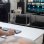 NGS TV Warrior Teclado Sem Fios Touchpad Preto