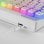 Mars Gaming Mkcloud Teclado Mecânico Sem Fios Gaming RGB Branco Switch Azul