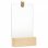 Vidaxl Espejo De Pared De Madera Maciza De Pino 23x39,5 Cm