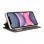 Fantastica custodia Flip Cover in bronzo liscio per iPhone 11