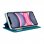Cool Funda Flip Cover Liso Celeste para iPhone 11