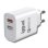 Mobiele oplader Iggual 2xUSB Quickcharge 3.0 30W wit