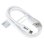 Cabo USB iggual USB-A/Micro-USB 1m Branco TPE USB 2.0